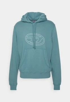 Diesel GINN HOOD - Sweatshirt - Blue -Diesel shop f9e21441861f4224a1de0f698d5c3018