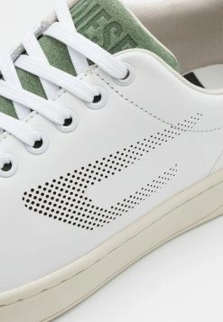 Diesel S-ATHENE LOW - Trainers - White/green -Diesel shop fcbffb4f8a2a4e45ab79bf753f3e6f1b