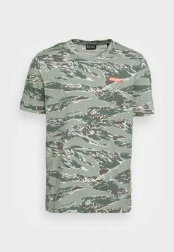 Diesel JUST UNISEX - Print T-shirt - Green -Diesel shop ff40bae39aae41e7a93cd12a1ca51198