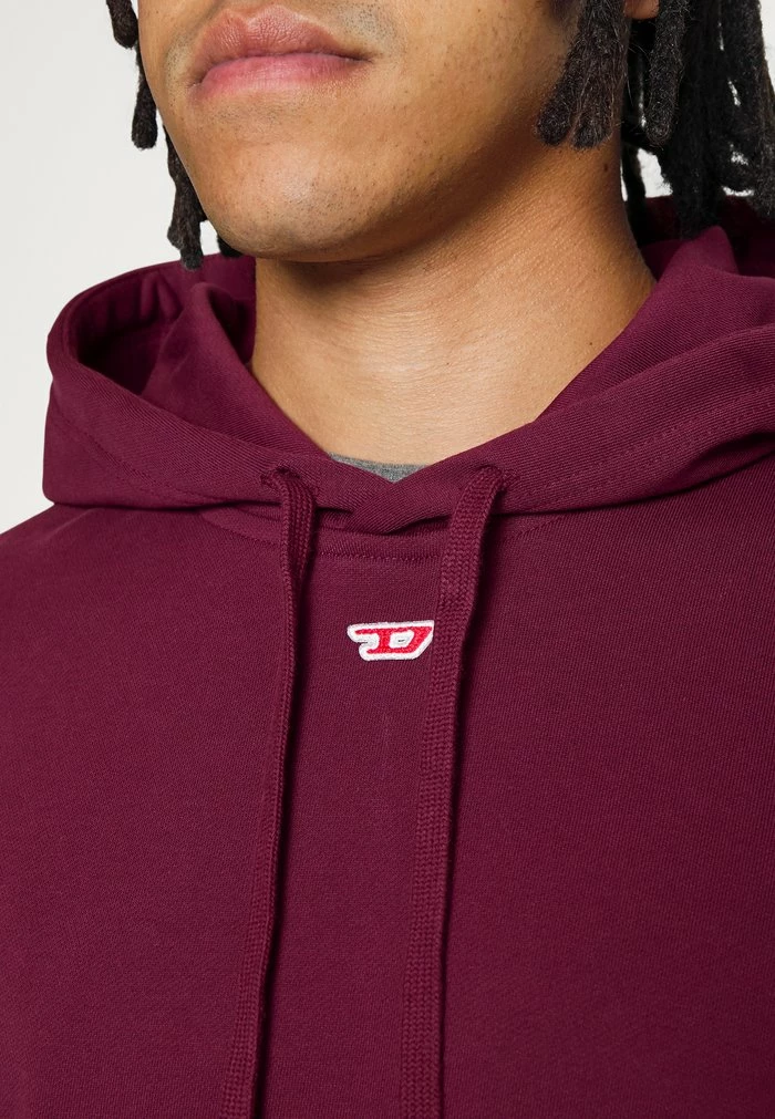Diesel GINN HOOD - Hoodie - Dark Red 5 Diesel GINN HOOD - Hoodie - Dark Red - Image 5